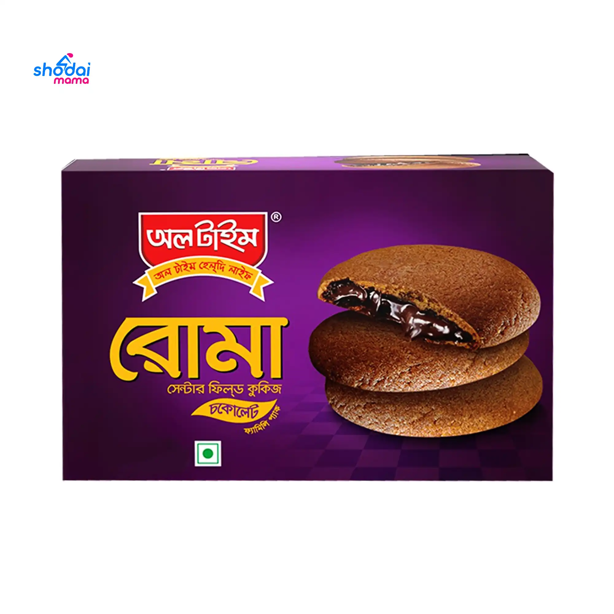 All Time Roma Chocolate Cookies Biscuit 75gm